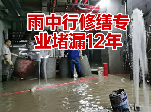 山东地下室防水堵漏案例